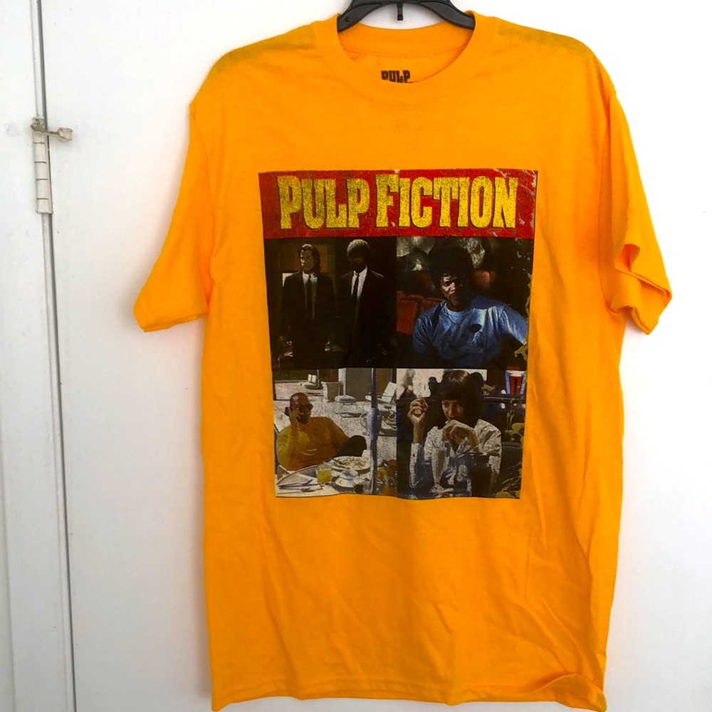 Pulp Fiction orange M tee shirt